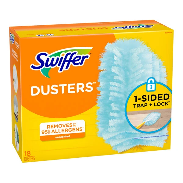 Swiffer® Dusters 99036 Unscented Cleaner Refills - 18/Case