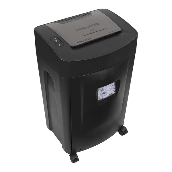 Royal 260MX 95000B 20 Sheet Cross-Cut Shredder with 8.5 Gallon Basket - 120V