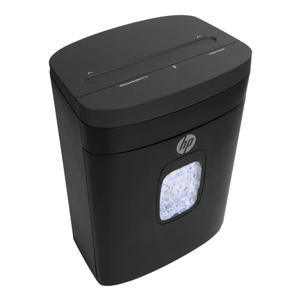 HP MC125 91041R 12 Sheet Micro-Cut Shredder with 5 Gallon Basket - 115V