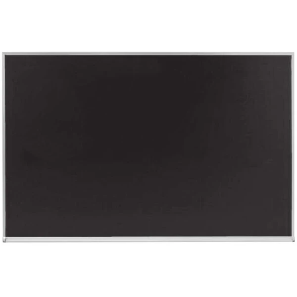 Aarco DC3648B 36 x 48" Black Satin Anodized Aluminum Frame Slate Composition Chalkboard
