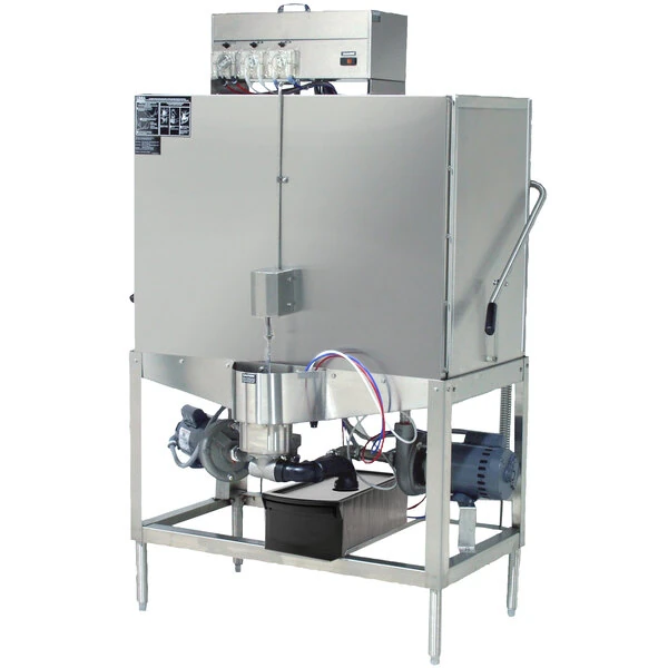 CMA Dishmachines S-B Tall Double Rack Low Temperature, Chemical Sanitizing Straight Dishwasher - 115V