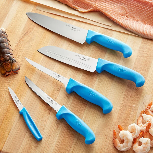 Choice 5-Piece Knife Set with Blue Handles