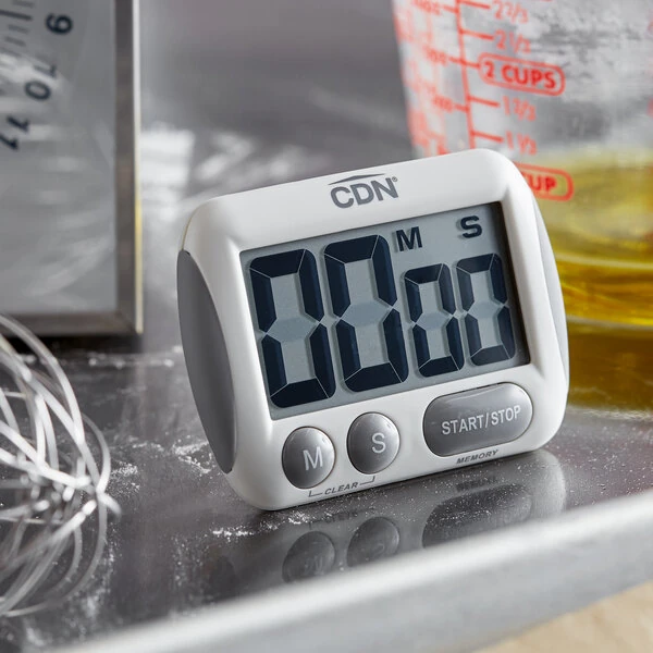 CDN TM15 Extra Large Display Digital 100 Minute Kitchen Timer