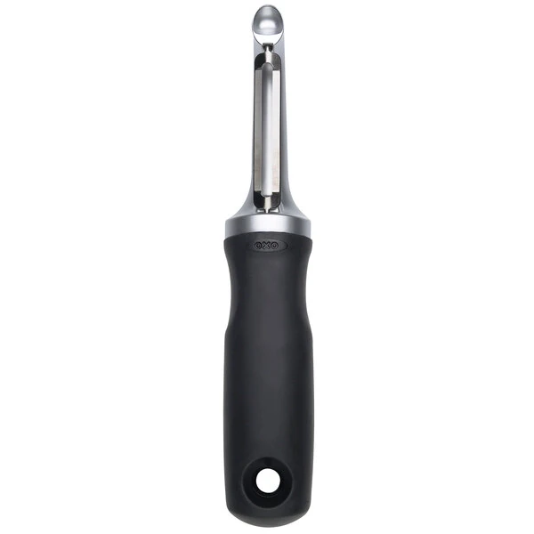 OXO 1057966 Good Grips 7 1/4" Pro Straight Vegetable Peeler with Straight Stainless Steel Blade