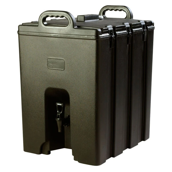 Carlisle LD1000N03 Cateraide™ LD 10 Gallon Black Insulated Beverage Dispenser