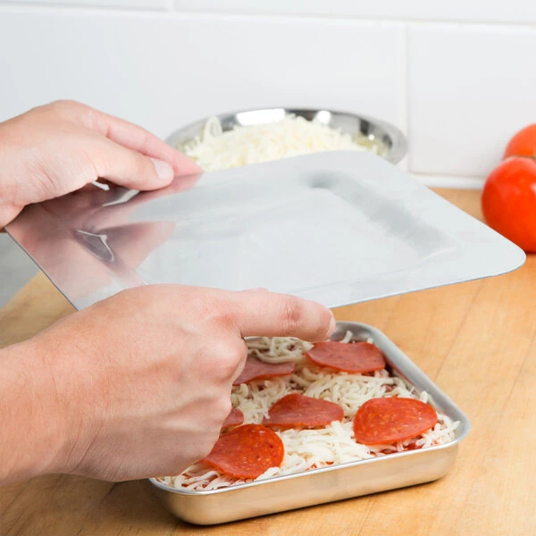 American Metalcraft SQ600 Square Deep Dish Pizza Pan Separator / Lid for 6" Pans