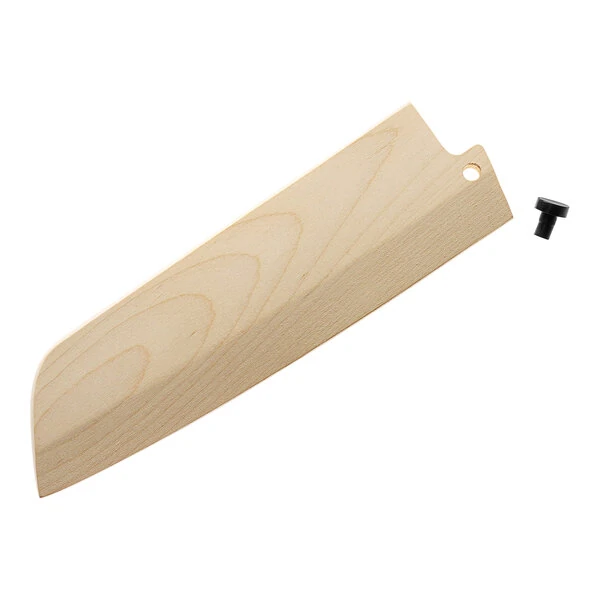 Mercer Culinary 8" x 2 1/4" Saya Birch Wood Cover for 7" Nakiri Knives M33133BIR