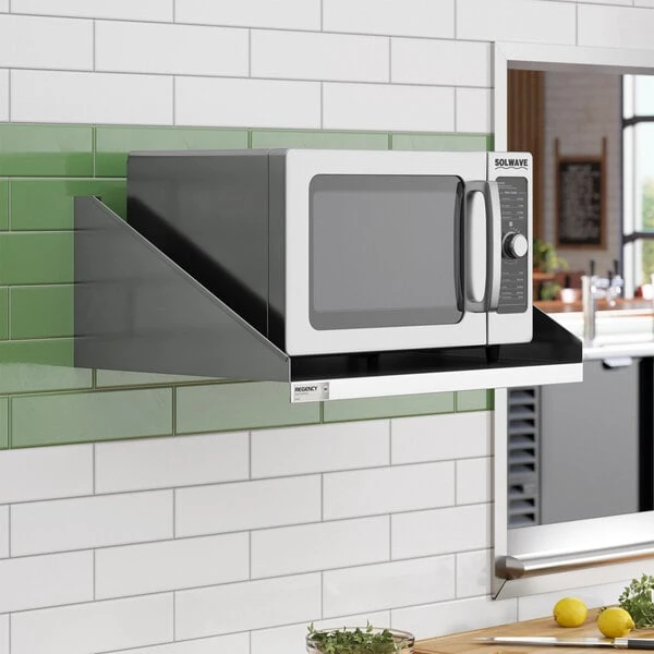Regency 24" x 18" Stainless Steel Microwave Shelf