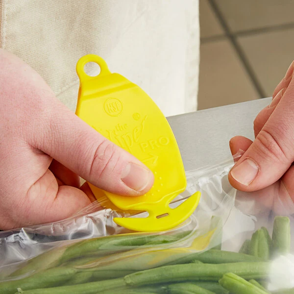 CrewSafe Viper Pro Yellow Safety Bag Opener / Cutter VP-PR1 - 6/Pack