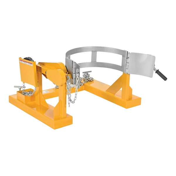 Vestil 1,500 lb. Capacity Steel Fork Truck Drum Carrier / Rotator DCR-205-15