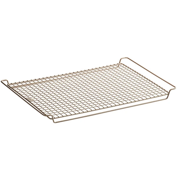 OXO 11231100 Good Grips 11 1/2" x 18 1/2" Non-Stick Wire Cooling Rack for Half Size Bun / Sheet Pan