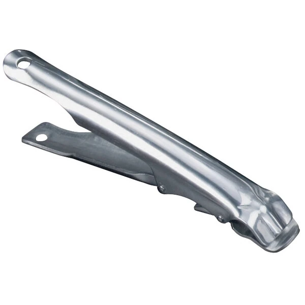 American Metalcraft 9525 7 7/8" Nickel-Plated Steel Pizza Pan Gripper for Shallow Pans