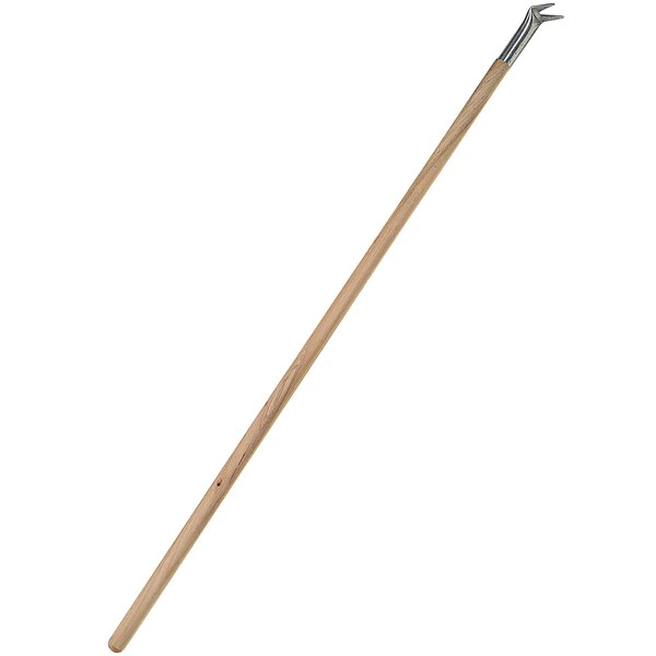 American Metalcraft BP51 51" Forked Pizza Bubble Popper with Wooden Handle