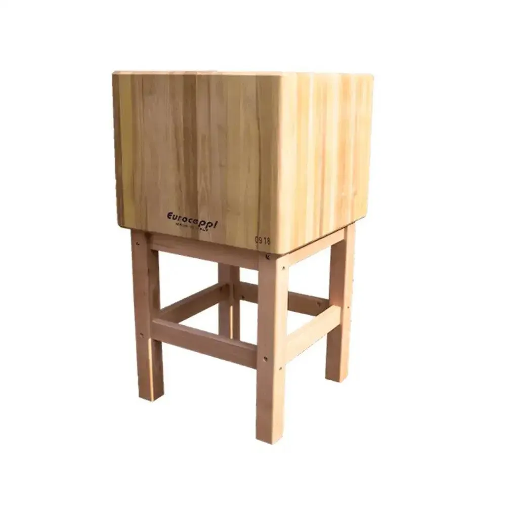 Euroceppi, Wood Chopping Block, 60 cm Length, 50 cm Width, 20 cm Height