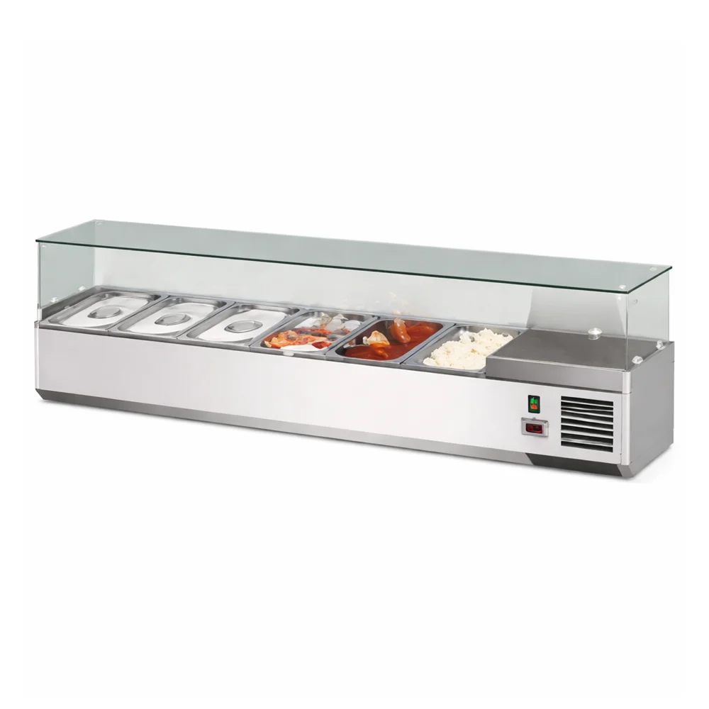 Frigo Master, Salad Chiller, Static Cooling, 7 x GN 1/3 Pans