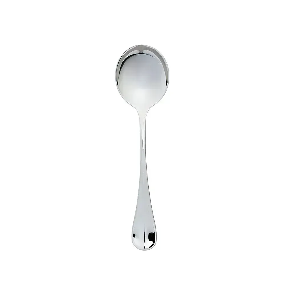 Furtino Baguette 18/10 Stainless Steel Soup Spoon 4 mm Thickness, Length 18 cm
