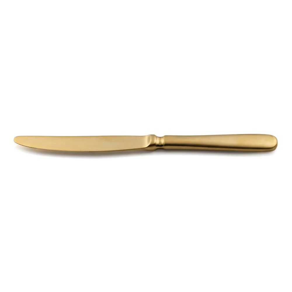 Furtino England, Baguette Dessert Knife, 23 cm, Stainless Steel, Gold
