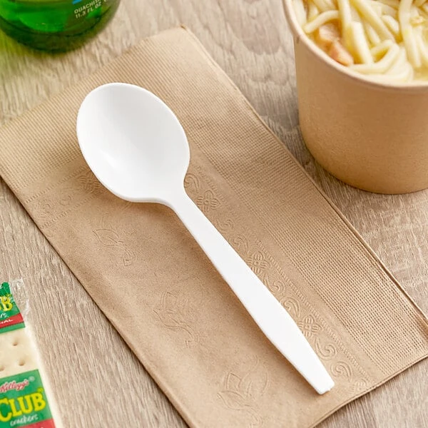 Soup Spoons Plastic Cutlery / Utensils