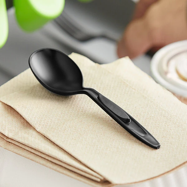 Preserve 35347 Recycled Polypropylene Medium Weight Dispenser Soup Spoons Refill - 840/Case