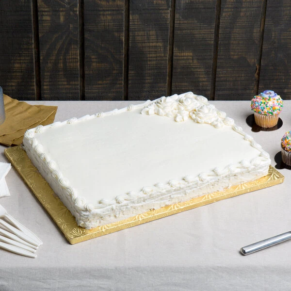 Gold Cake Circles, Cake Pads, and Cake Boards