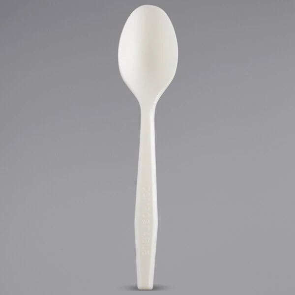 Fineline 42CBUS.WH Conserveware White CPLA Spoon - 1,000/Case