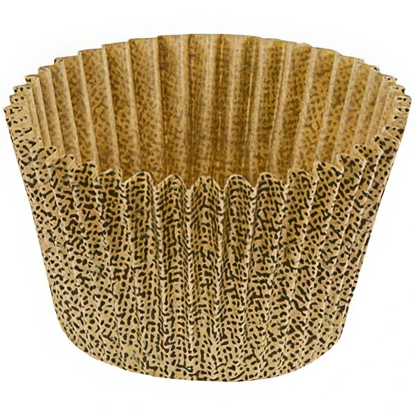 Novacart Brown Panettone Fluted Baking Cup 2 1/4" x 1 7/8" - 2,000/Case