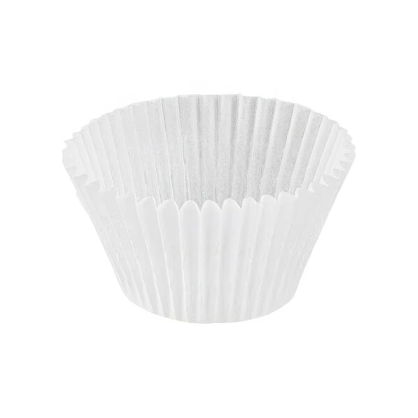 Novacart White Fluted Baking Cup 2" x 1 3/4" - 15,100/Case