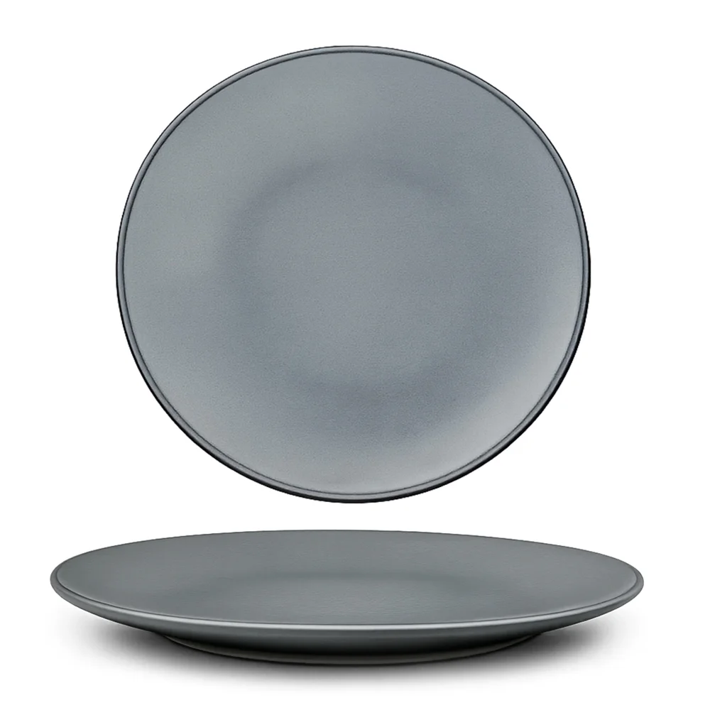 Furtino England Impression Smoke Coupe Plate 11"