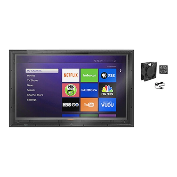 The TV Shield TVS6065-1 Weatherproof Outdoor Television Enclosure with Fan for 60"-65" Televisions