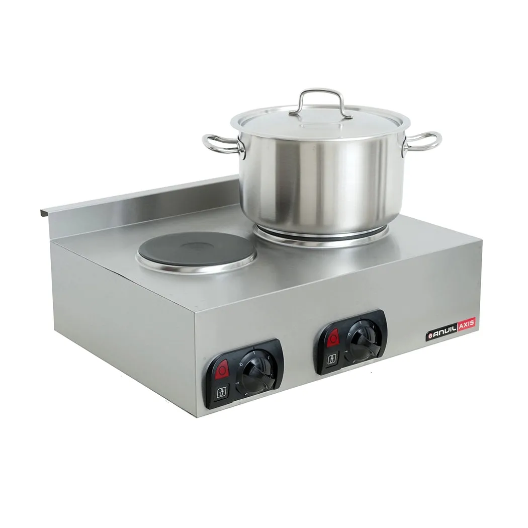 Anvil, Electric Stove Top, 2 Hot Plates, 3.2 kW, 240V