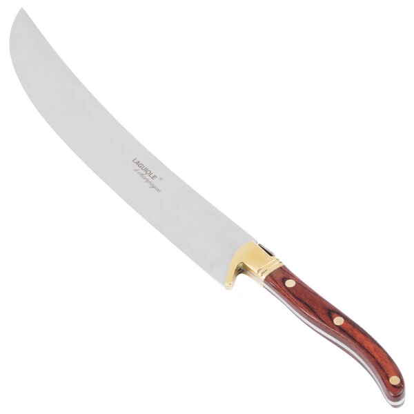 Laguiole 16" Stainless Steel Champagne Saber with Rosewood Handle and Wood Box 2265
