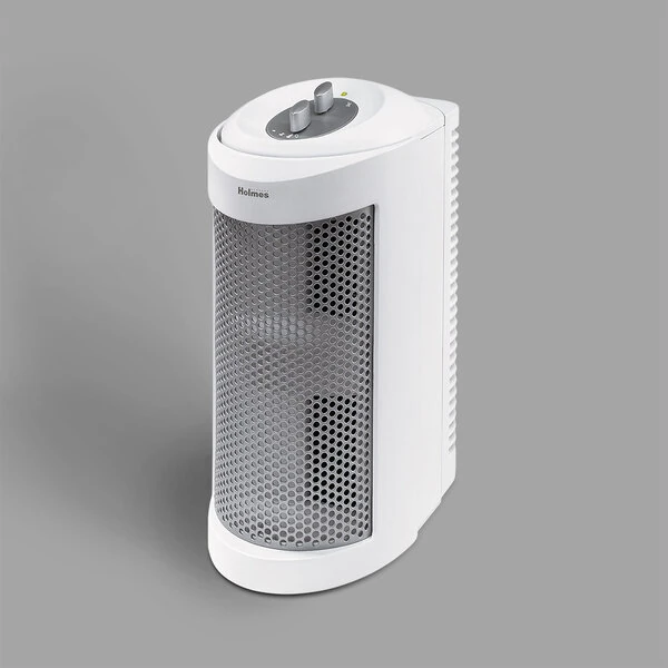 Holmes HAP706-NU White Mini-Tower Air Purifier - 204 Square Feet