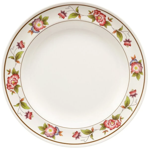 Ivory Melamine Plates