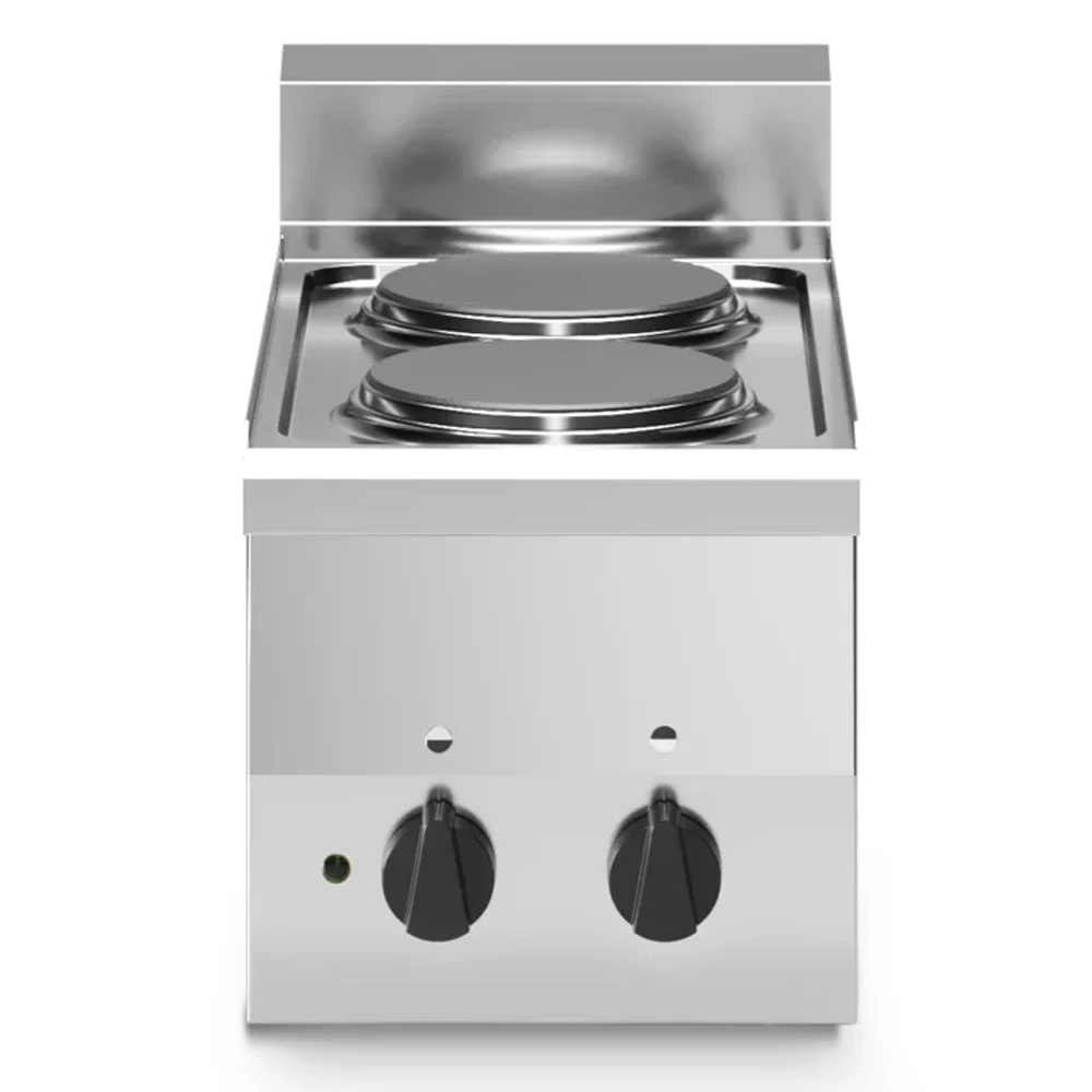 Modular, Range, 4.0 kW, 2 Zones, Knob Control, 380–415V, 3 Phase, 60 cm Depth, 30 cm