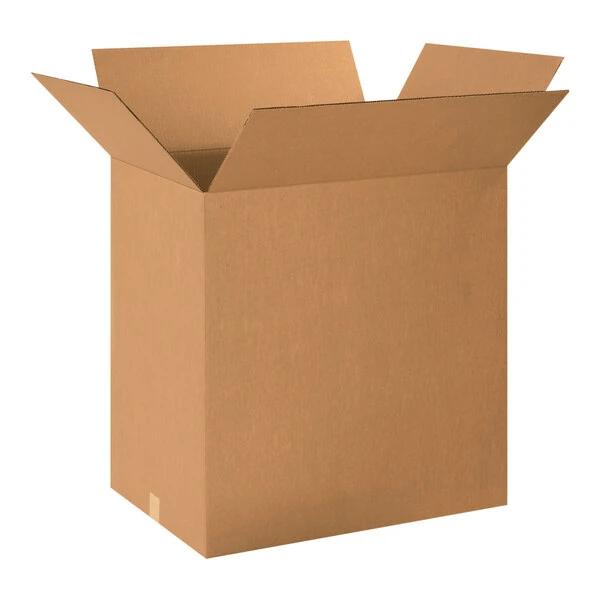 Lavex 24" x 18" x 24" Kraft Corrugated RSC Shipping Box - 10/Case