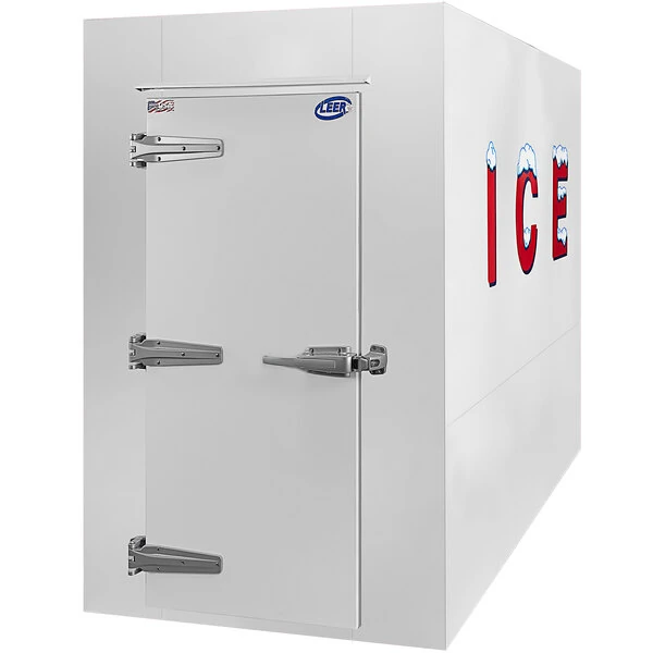 Leer 4X8AD 4' x 8' Auto Defrost Low Temperature Freezer Transport