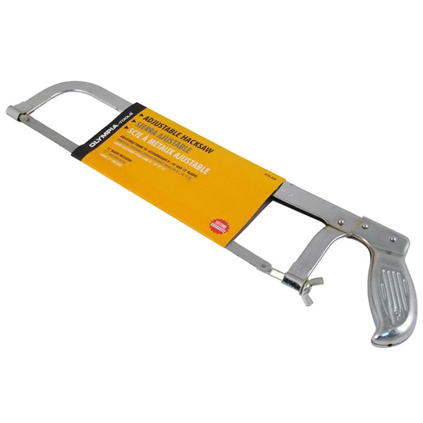 Olympia Tools 34-320 Adjustable Hacksaw with 12" Steel Blade