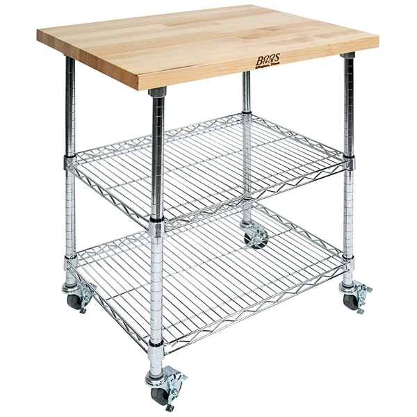 Metal Wire Metal Bussing / Utility / Transport Carts