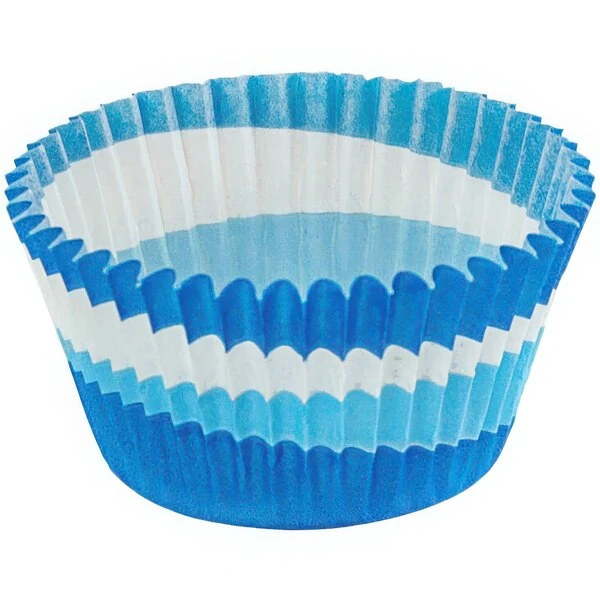 Novacart Blue Circle Fluted Baking Cup 2" x 1 3/8" - 1,000/Case
