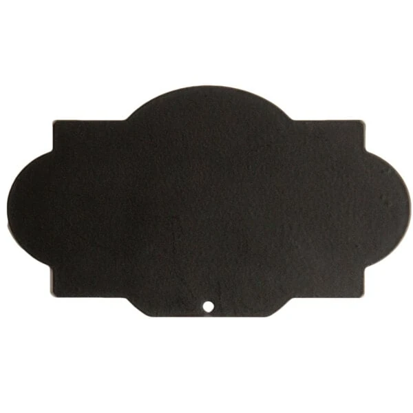 TableCraft 12003 3 1/2" x 2" Reusable Decorative Chalkboard Label - 6/Pack