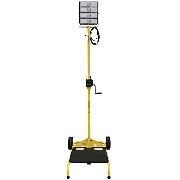 Lind Equipment LE980LED-CART-W LED Cart Light with 12' Mast & Winch - 200W, 30,000 Lumens