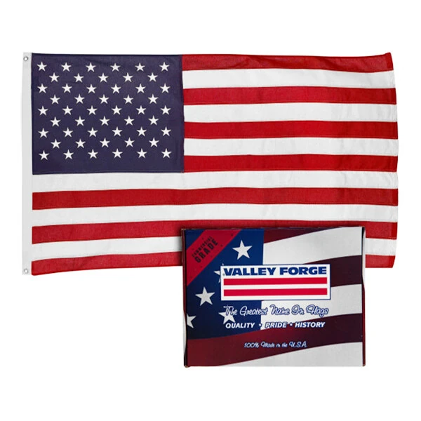 Valley Forge 4' x 6' Nylon United States of America Flag