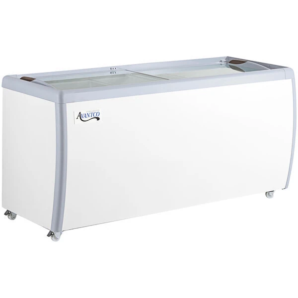 Avantco ADC-12-N 71" Customizable Ice Cream Dipping Cabinet - Outlet