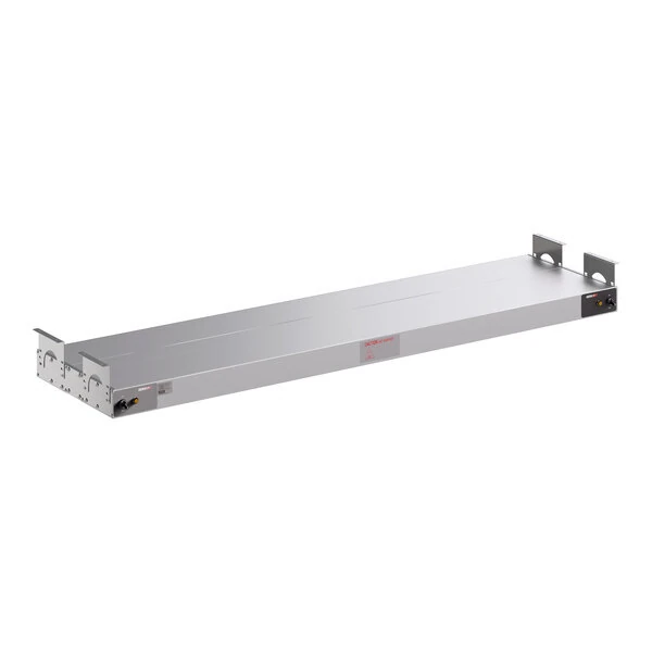 Scratch and Dent ServIt 60" Lighted Double Strip Warmer with Dual Toggle Controls - 120V, 2,400W