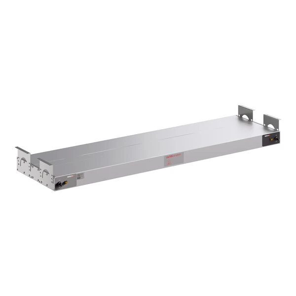 Scratch and Dent ServIt 54" Lighted Double Strip Warmer with Dual Toggle Controls - 120V, 2,160W
