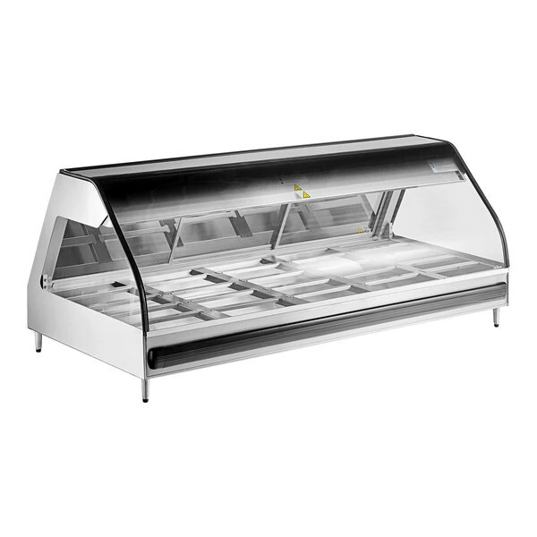 Scratch and Dent Alto-Shaam ED3-72 72" Stainless Steel Countertop Heated Display Case - 208V