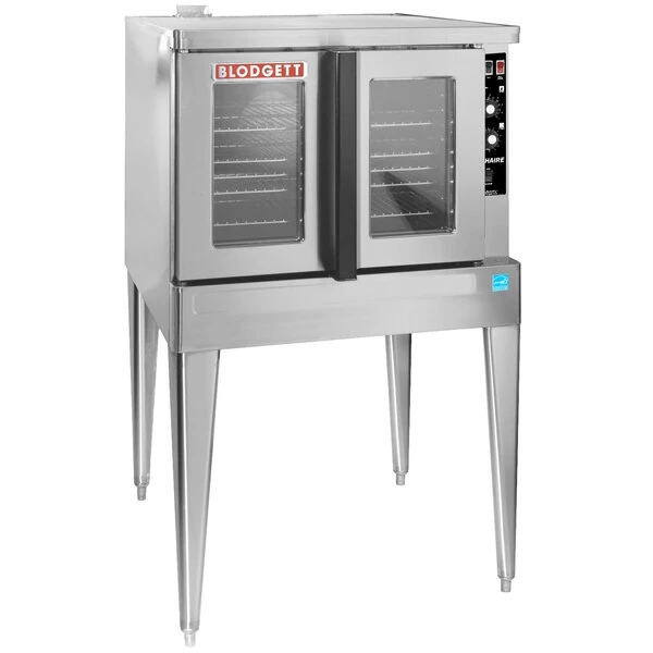 Scratch and Dent Blodgett ZEPHAIRE-200-G Single Deck Liquid Propane Full Size Bakery Depth Convection Oven with Draft Diverter - 60,000 BTU