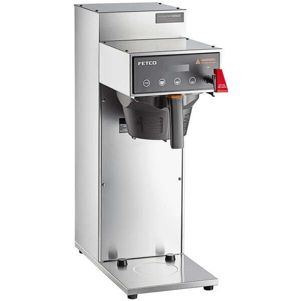 Scratch and Dent Fetco CBS-1221 Automatic Airpot Brewer with Large Plastic Brew Basket - 120V