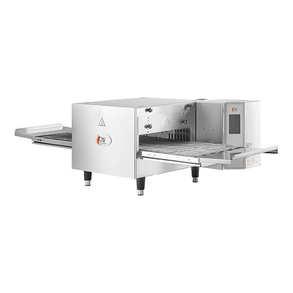 Scratch and Dent Cooking Performance Group Countertop Ventless Impinger Electric Conveyor Oven with 50" Belt - 208V, 1 Phase, 6700W