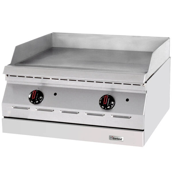 Scratch and Dent Garland ED-24G Designer Series 24" Electric Countertop Griddle - 208V, 1 Phase, 6.7 kW